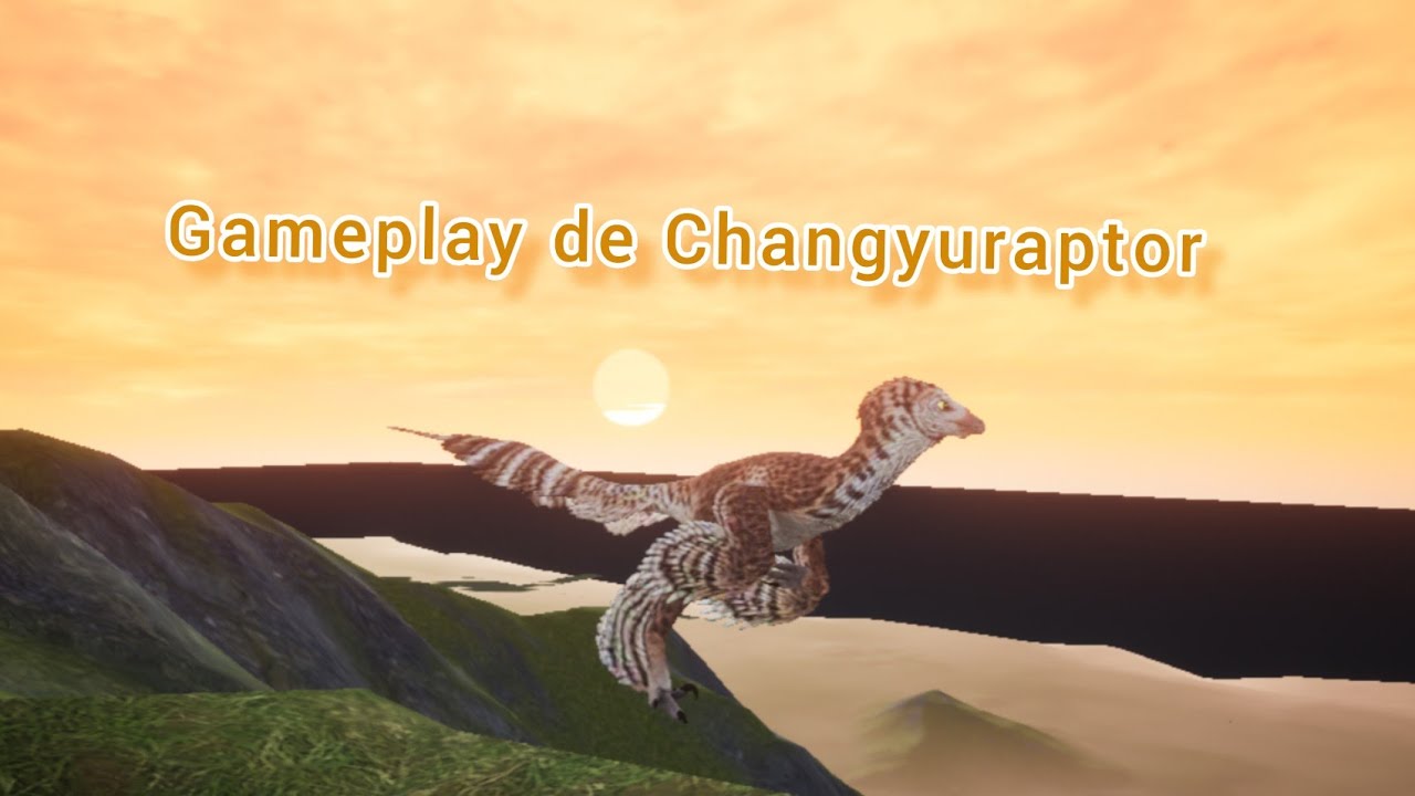 Gameplay de Changyuraptor (filhote até adulto)
