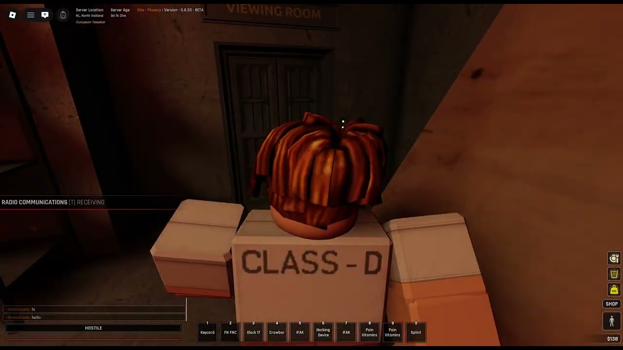 scp site phoenix redux escaped as class-d
