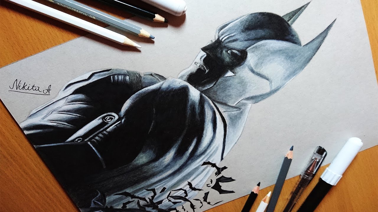 Batman (Batman: Arkham Origins) - Speed Drawing
