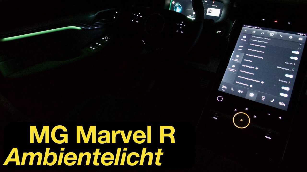 MG Marvel R Ambientelicht [4K] - Autophorie Extra