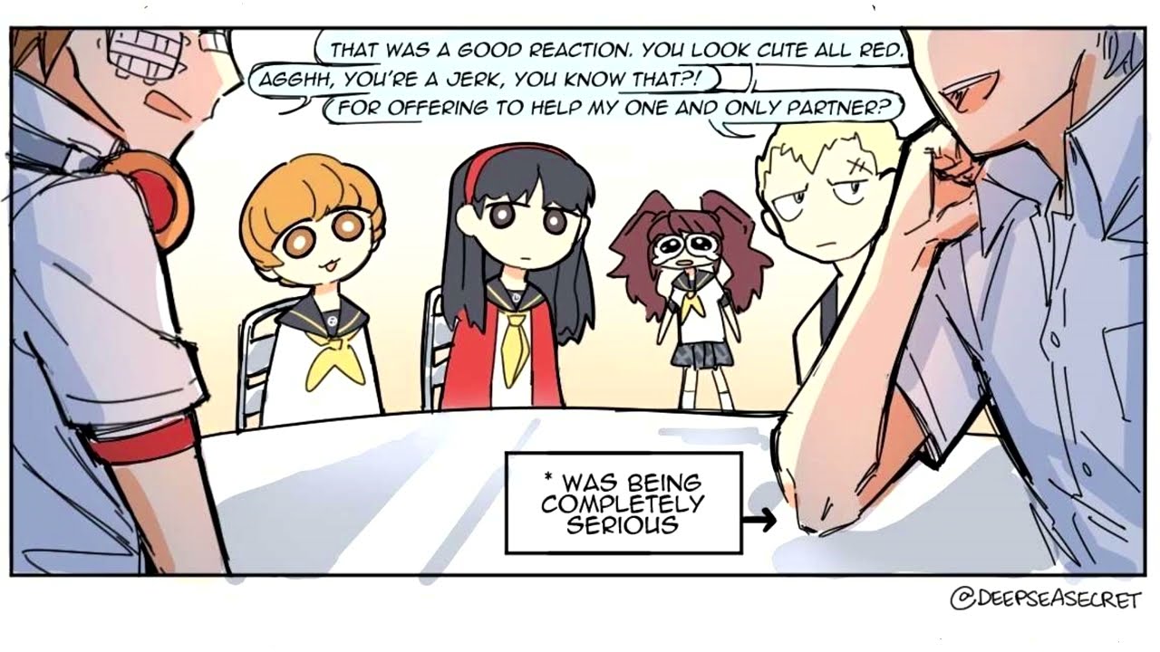 Bike Accident [Persona 4 Comic Dub]