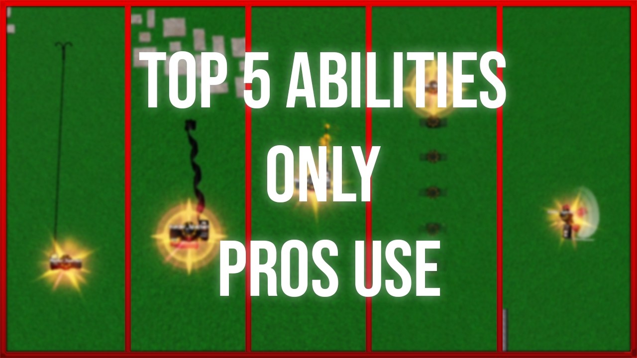 Top 5 Abilities only PROS use | ROBLOX Ability Wars