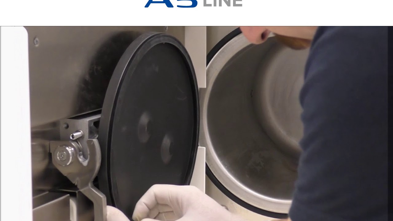 A5-LINE : Remplacement du joint de porte sur l'autoclave