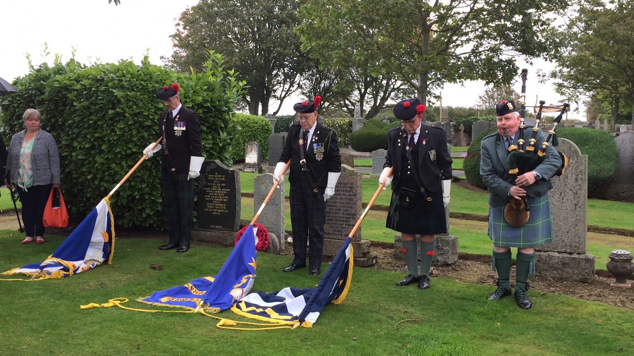 Charles Melvin VC remembrance. Kirriemuir September 24 2017