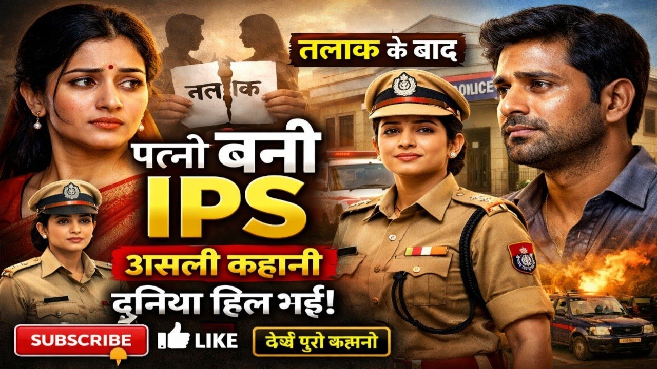 तलाक के बाद पत्नी बनी IPS | उसके बाद जो हुआ दुनिया हिल गई | Emotional Hindi Story