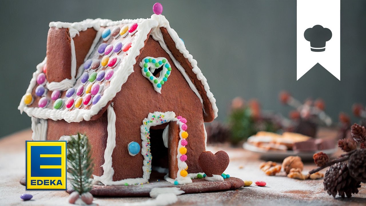 Lebkuchenhaus selber machen | Deko- und Geschenkidee zu Weihnachten | EDEKA