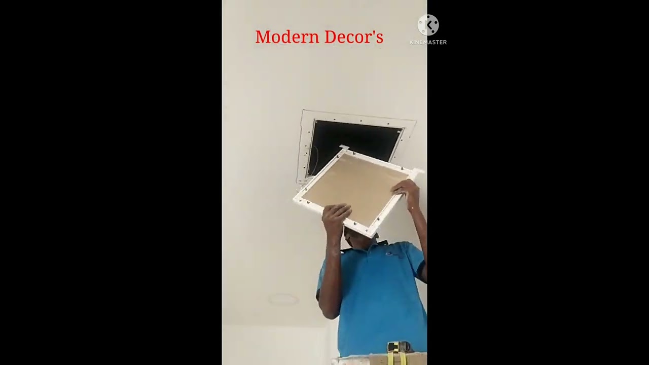 | Access panel | fixing on the | false ceiling| | Modern Decor's | UAE |