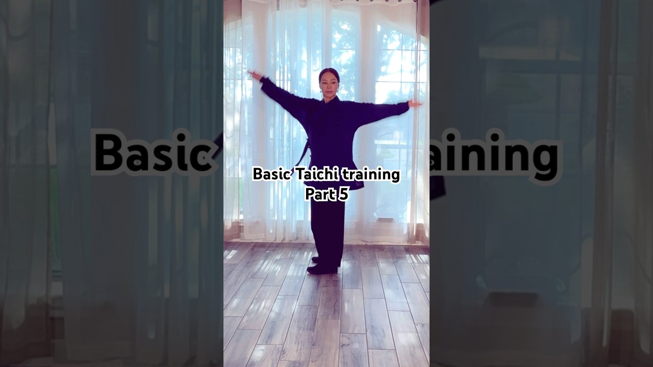 Basic Taichi training 5- for the shoulders