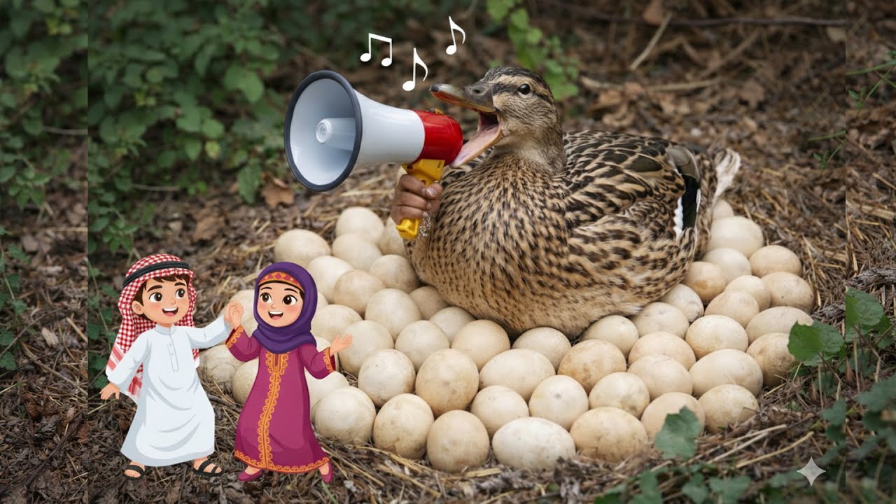 أناشيد الأطفال الجميلة 🦆🎵 البطة