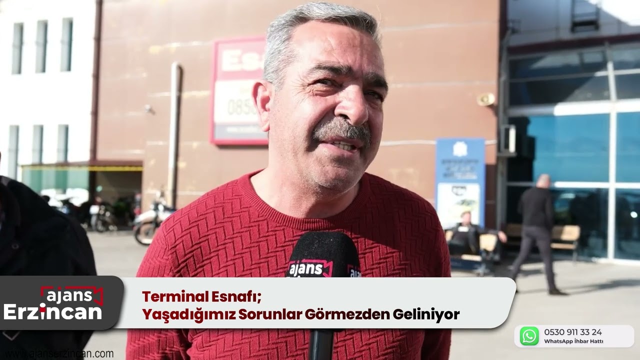 Terminal Esnafı; Yaşadığımız Sorunlar Görmezden Geliniyor