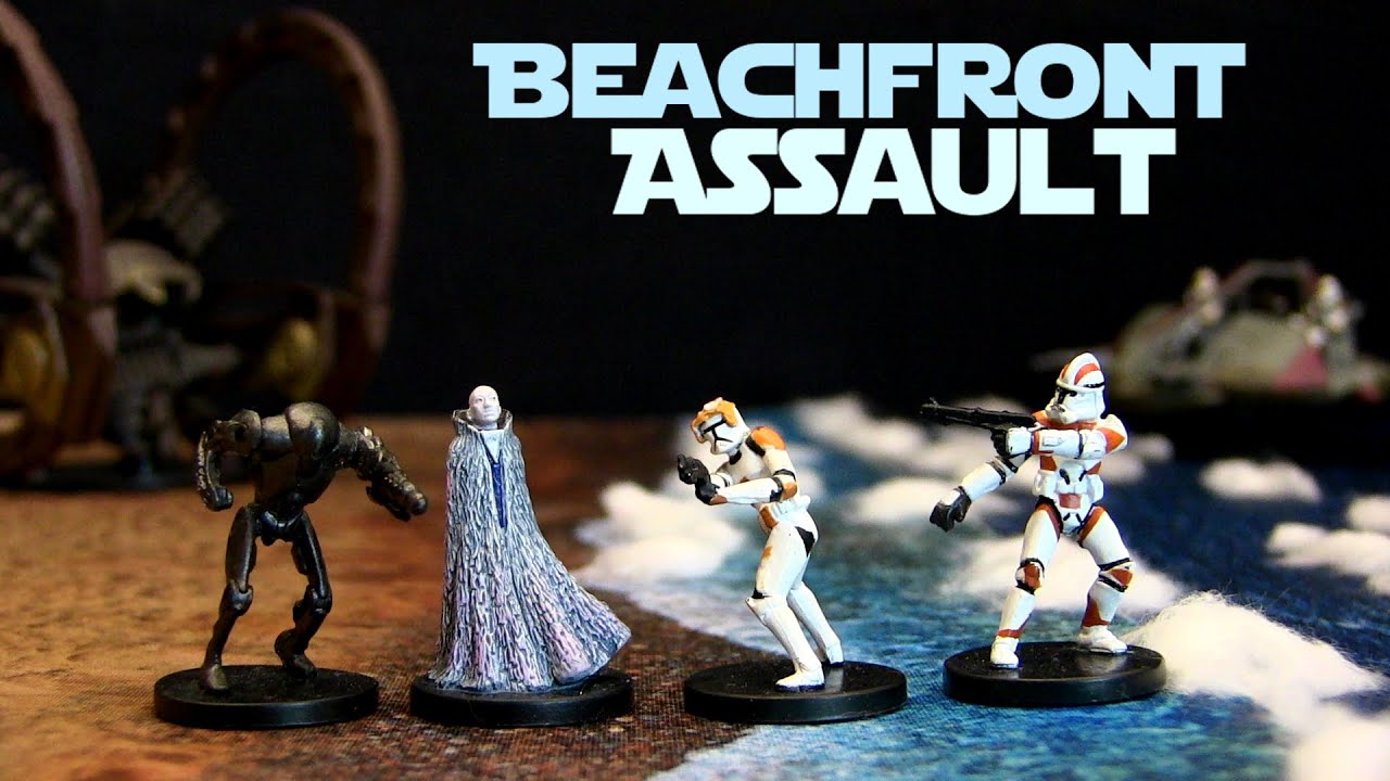 Beachfront Assault | STAR WARS Miniatures, Ep. 011