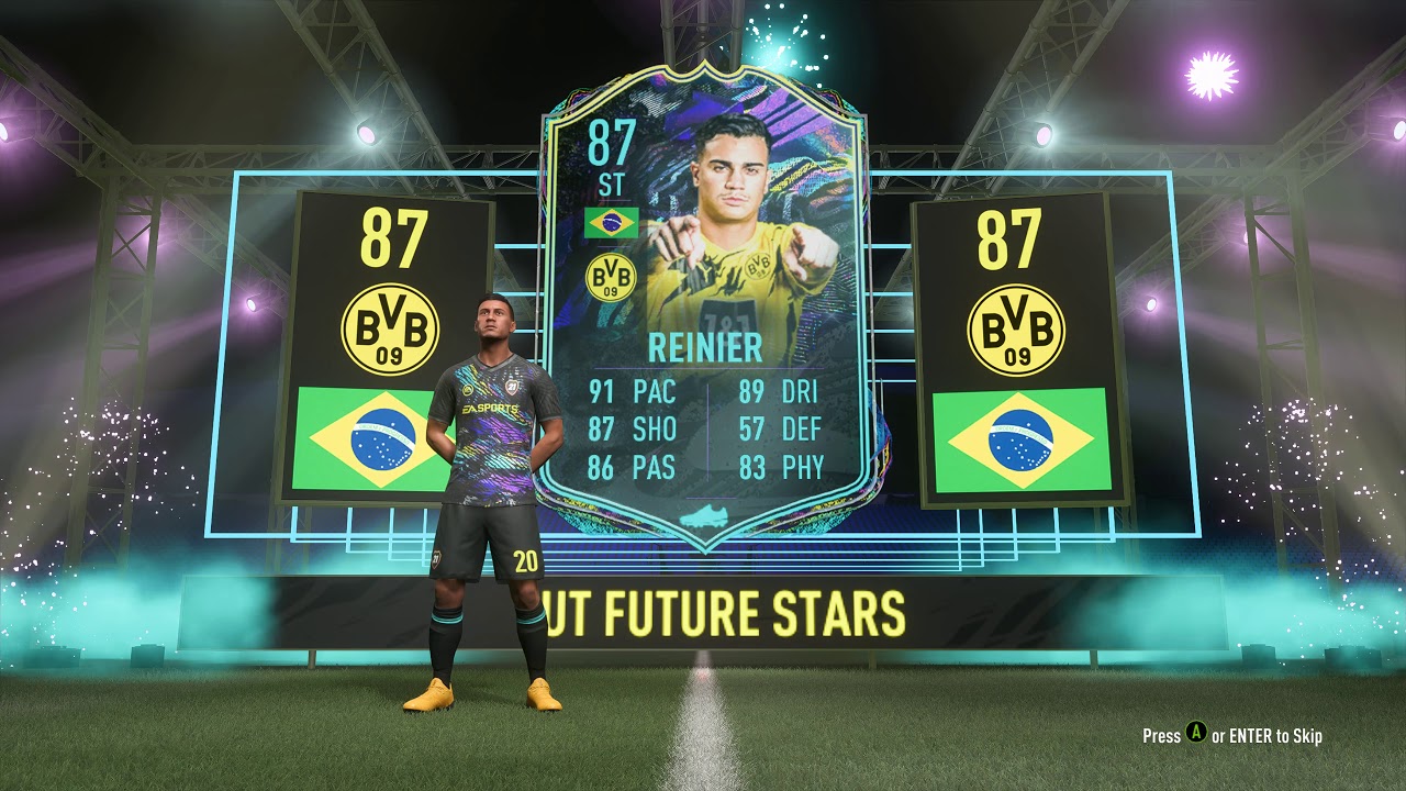 FIFA 21: Ultimate Team - Walkout - Future Stars Reinier