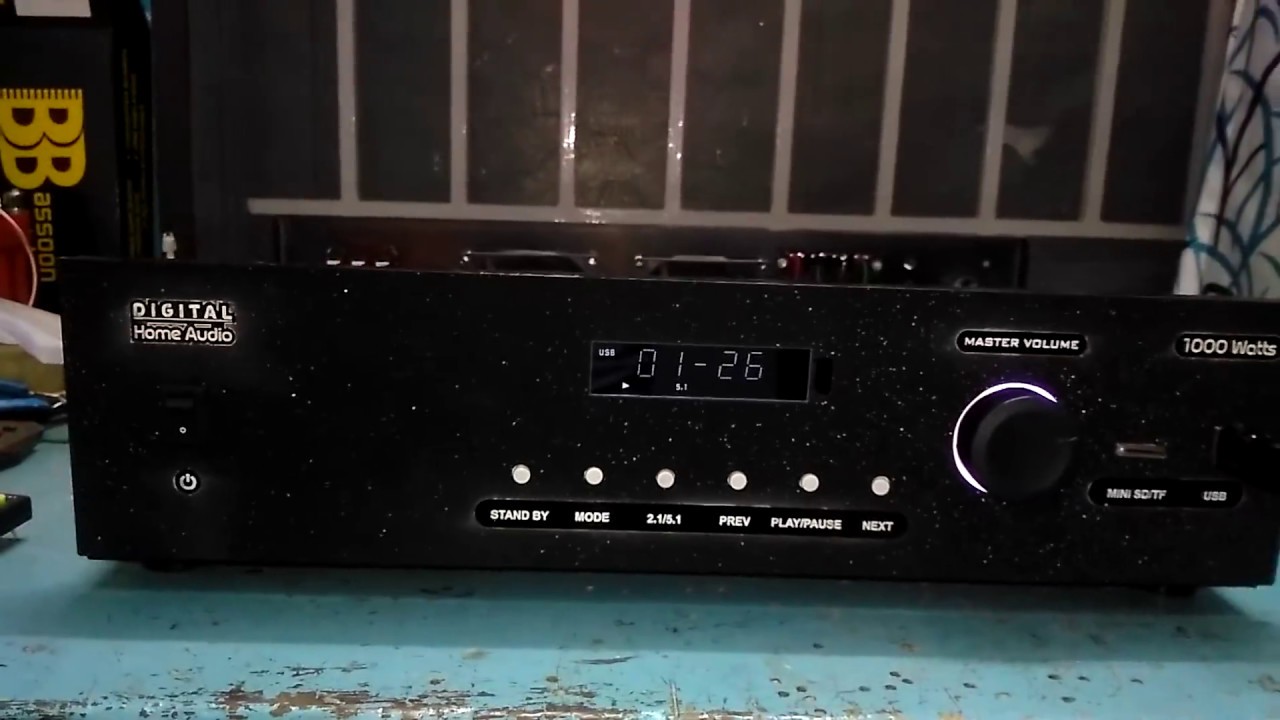 Crystal clear DTS sound Digital 5.1 amplifier 9791684342