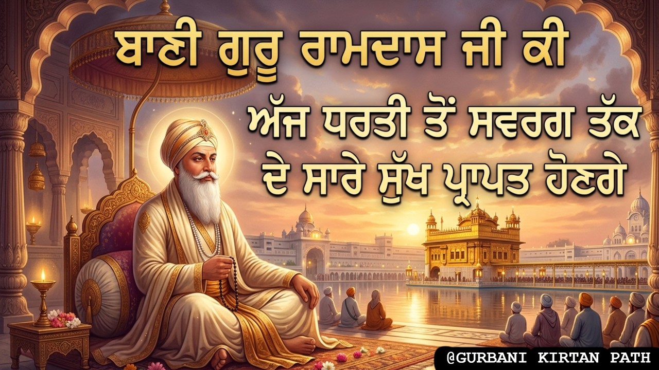 ਧਰਤੀ ਤੋਂ ਸਵਰਗ ਤੱਕ ਦੇ ਸਾਰੇ ਸੁੱਖ ਪ੍ਰਾਪਤ ਹੋਣਗੇ | Gurbani Kirtan Path | GURU RAMDAS JI