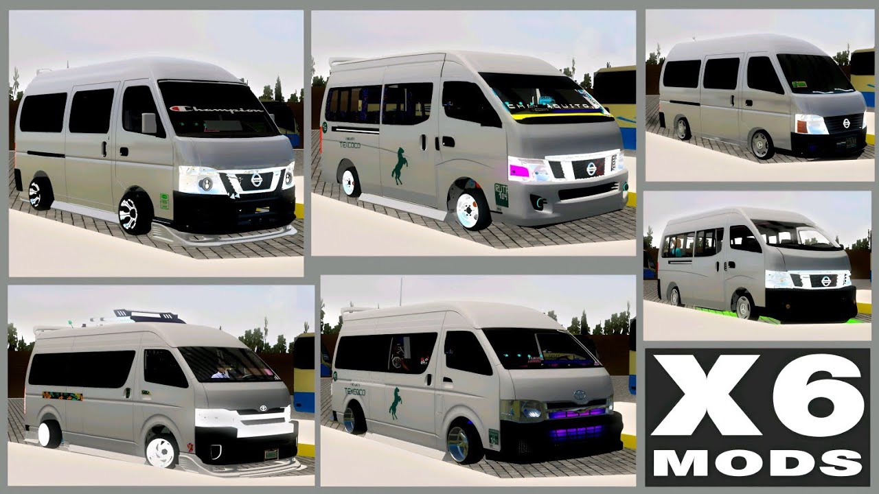 🥵🔥ESPECTACULAR LIBERACIÓN X6 COMBIS TUNING (Estilo México)🇲🇽😎 Mods Para Proton Bus Simulator‼️