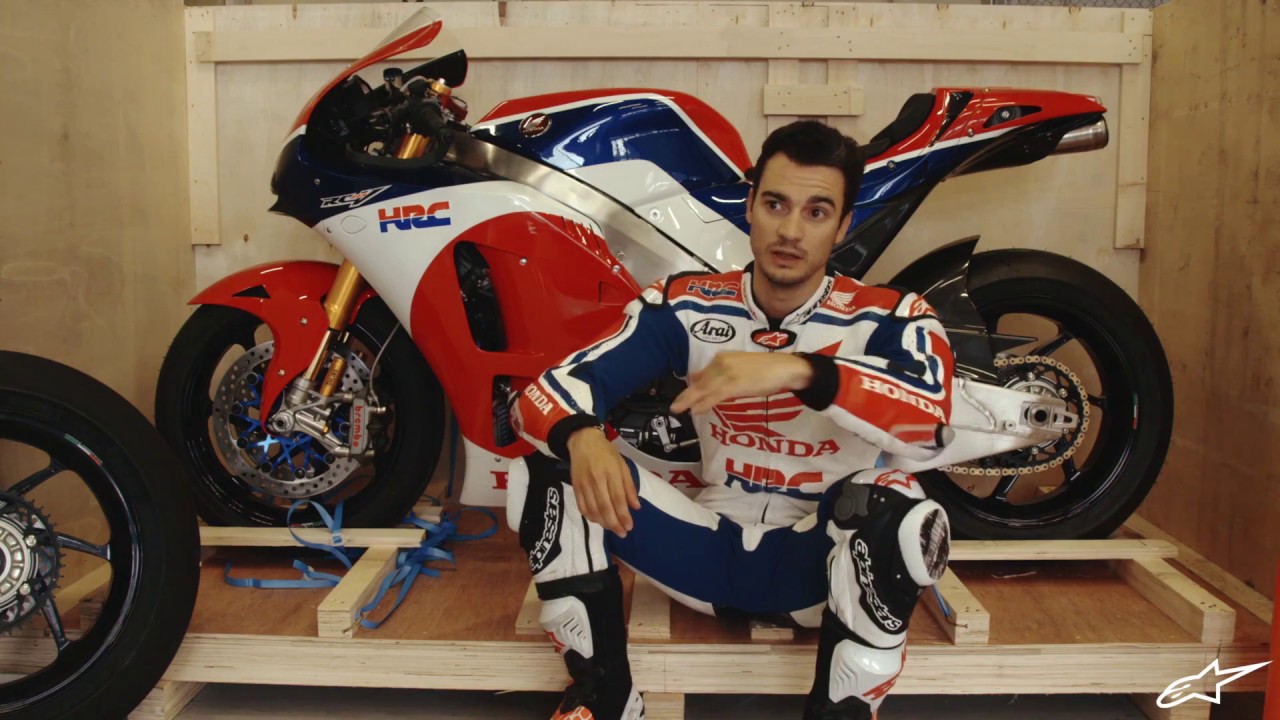 MotoGP Riders ride Honda's RC213V-S