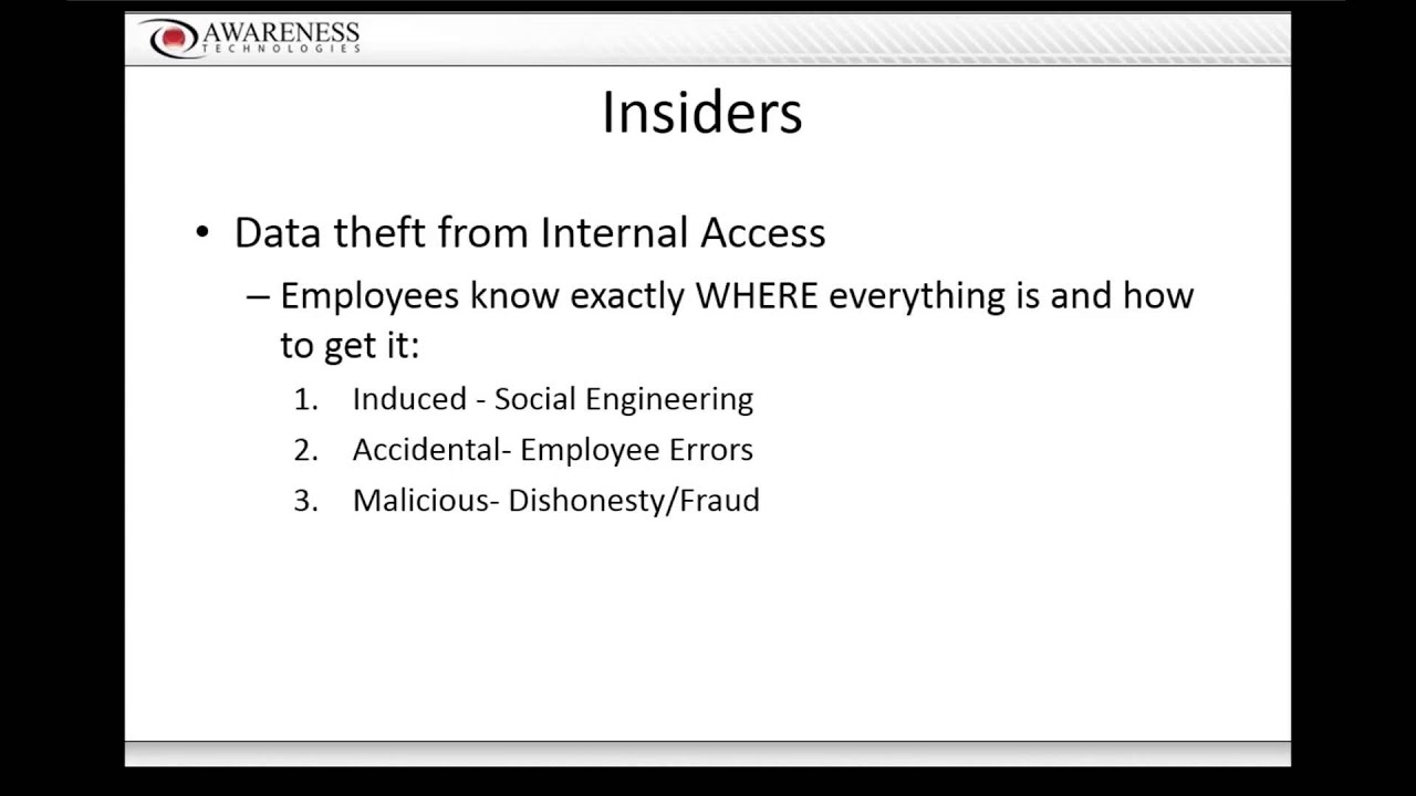 Internal Threat Security