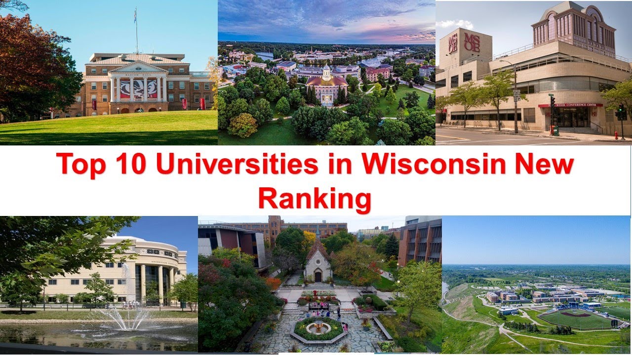 Top 10 UNIVERSITIES IN WISCONSIN New Ranking | Private Colleges