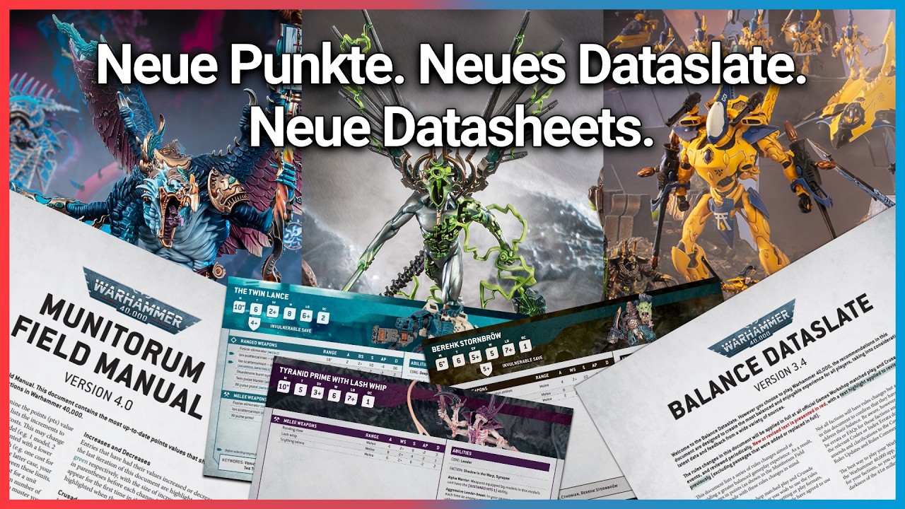 The Last Balance Dataslate | Warhammer 40k Regelupdates