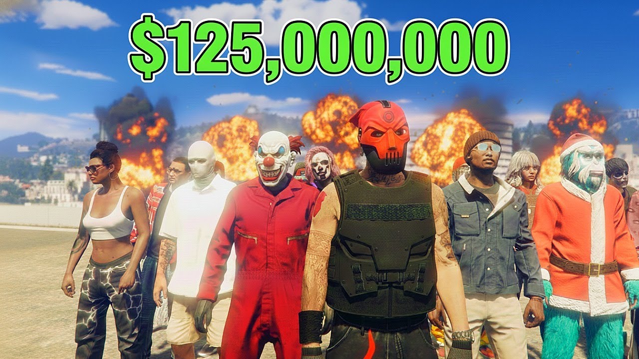 🔴GRINDING TO $125M AND DOOMSDAY HEISTS!
