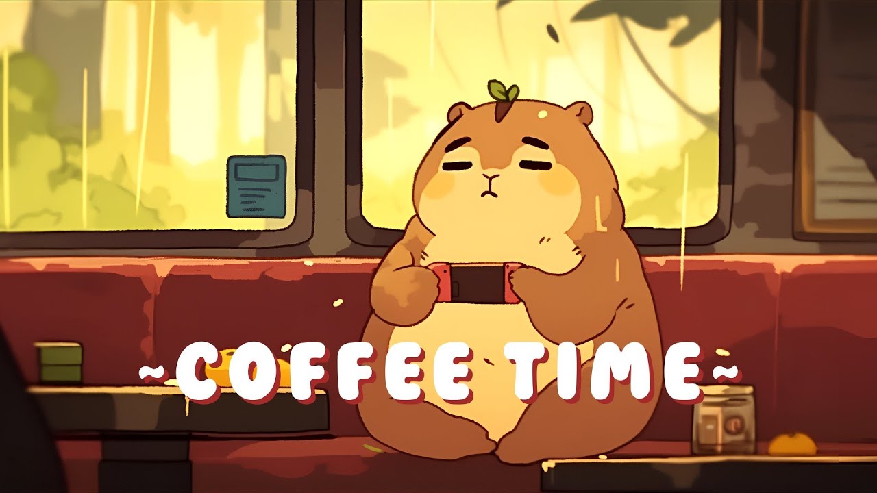 Capybara Music Channel - Chill Beats to Help You Relax ~ Calm Energy ~ 🦫 ✨ 🌙