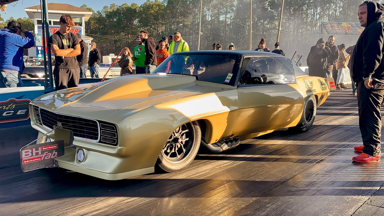 Small tire grudge race at Gulfport Dragway | #racing #dragracing #streetoutlaws 