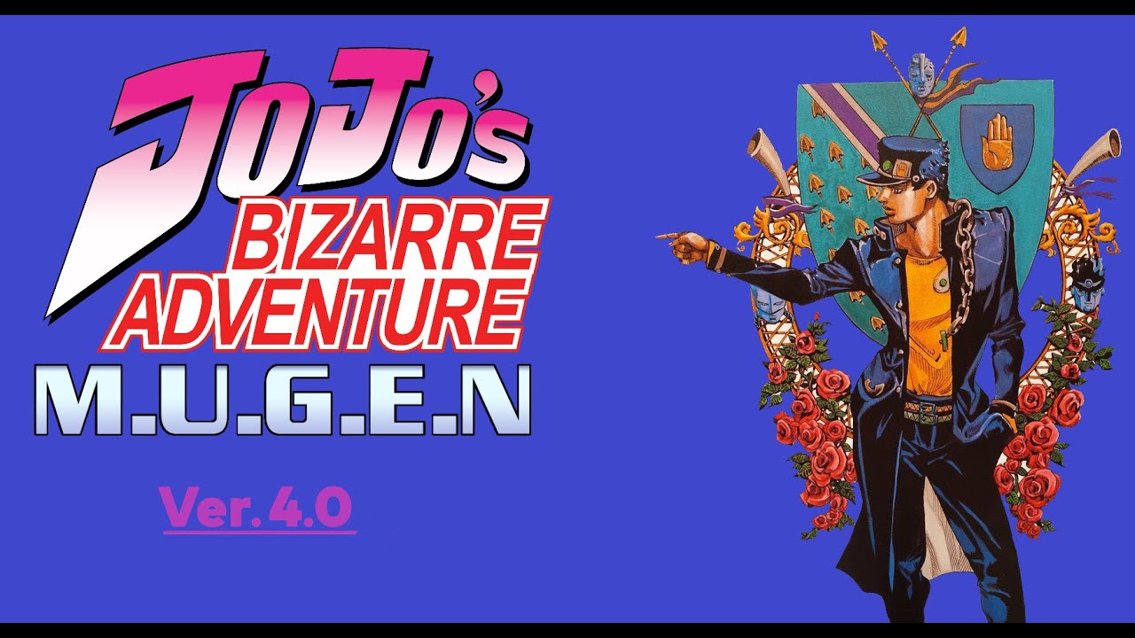 Damaylor MUGEN's Jojo's Bizarre Adventure M.U.G.E.N Ver. 4.0 Update - [Download in Description]
