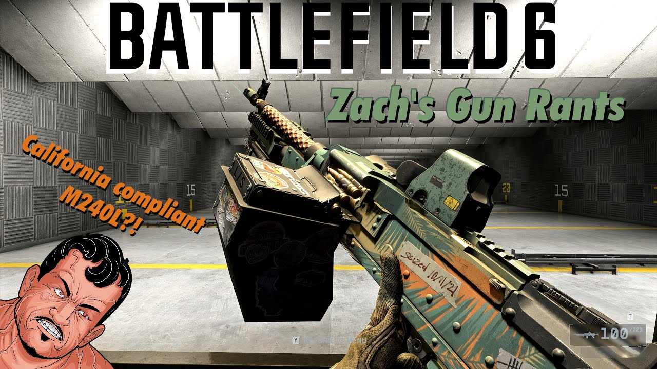 Zach's Gun Rants - Battlefield 6