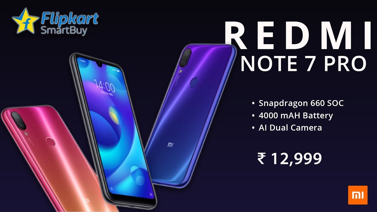 Redmi Note 7 Pro OFFICIAL | Redmi Note 7 Pro Price, Specifications, Release Date in INDIA