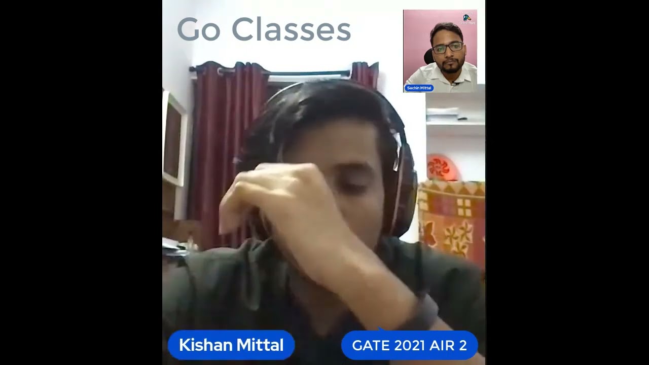 #Short Motivational words from GATE CSE 2021 AIR 2 | Kishan Mittal
