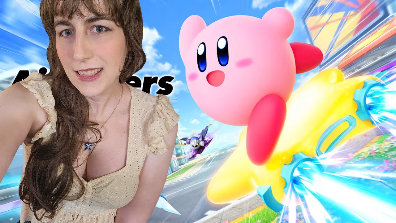 Kirby Air Riders: they call me a star cause of the way i ride this.... kirby??? or air maybe?
