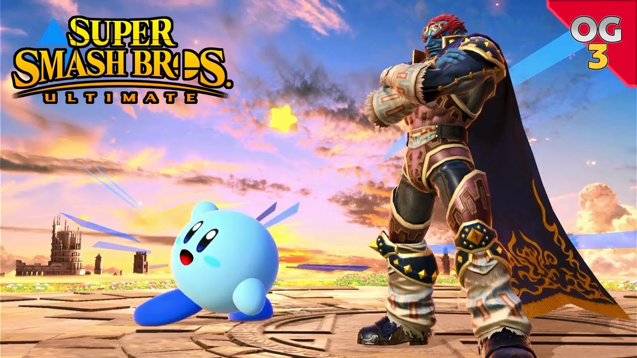 Smash Ultimate - Ganondorf and Kirby VS Team Mr. Game and Watch + Random Battles