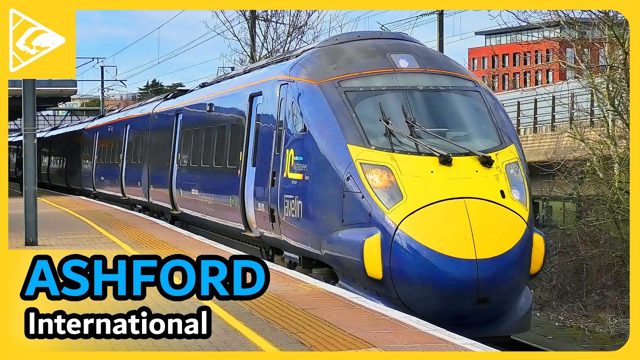 Trains at Ashford International (SEML) 11/03/2023