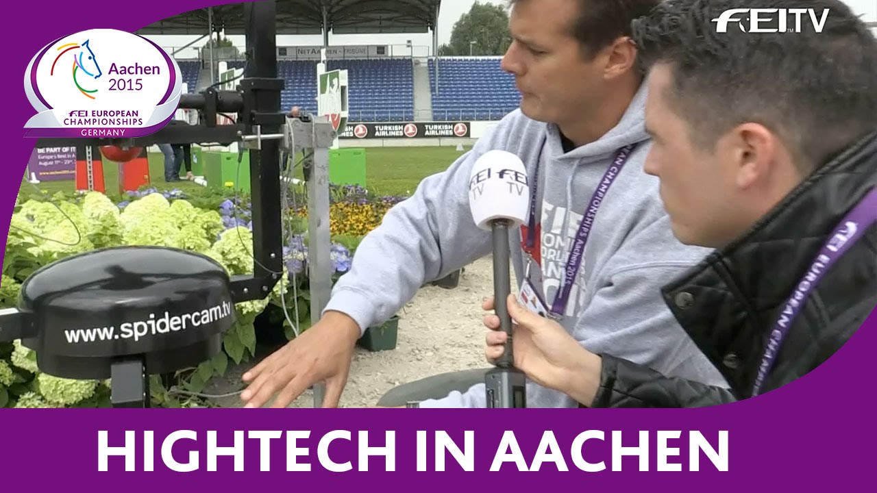 Spidercam - Michael at the Euros - Aachen - FEI European Championships 2015