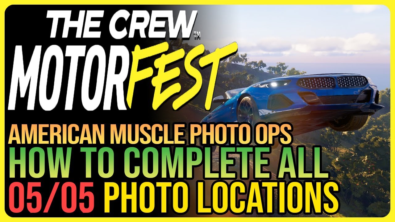 All American Muscle Photo Ops The Crew Motorfest