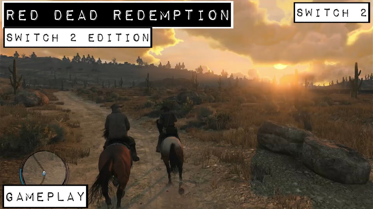 Red Dead Redemption - Switch 2 Edition- Docked Gameplay