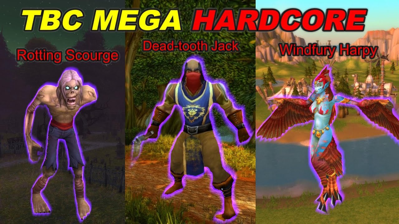 Surviving the Scourge, Dentists, and Harpies in TBC MEGA Hardcore (World of Warcraft TBC Classic)