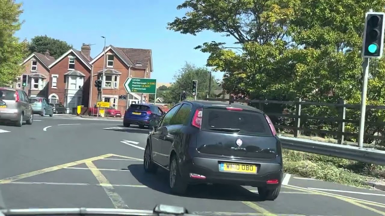 Journey from st marks roundabout to Tesco Salisbury #ssssalisbury #salisbury #wiltshire #uk#ukvlog