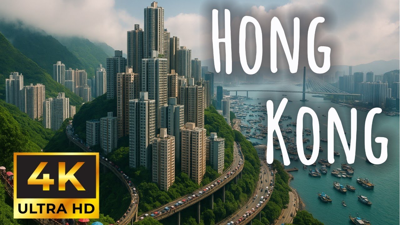 Relaxing Scenes of Hong Kong Chill Vibes 4K Video✨ 🇭🇰 Chill Vibes Visual Travel Guide