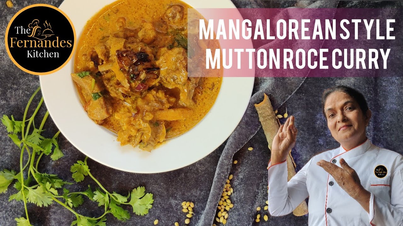 Mangalorean Style Mutton Rose Curry / Coconut Milk Curry ||Sunday Special||