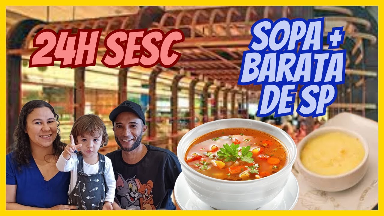 Esse Rol&ecirc; Vai Salvar Seu Fim de M&ecirc;s - 24h Comendo no Sesc
