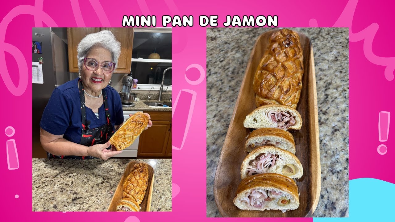 Mini Pan de Jamón ideales para la venta