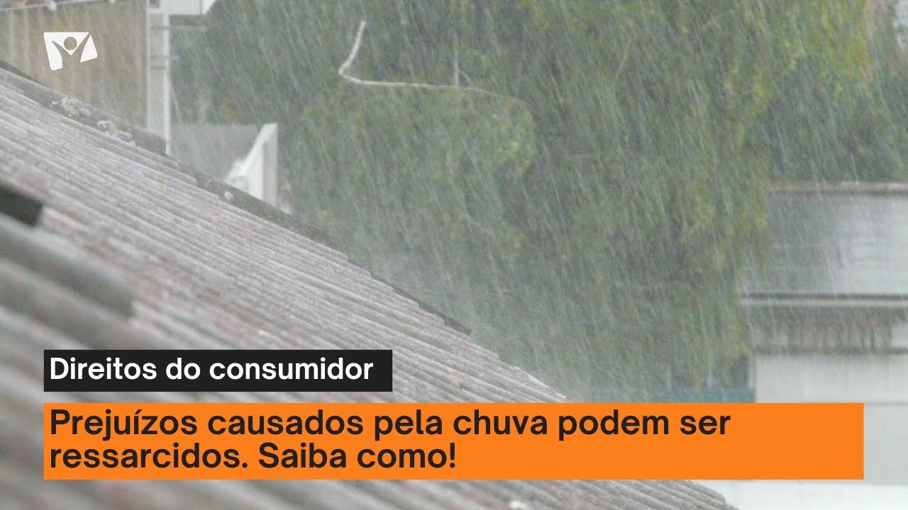 Procon orienta consumidores sobre os direitos em casos de danos materiais devidos a temporais