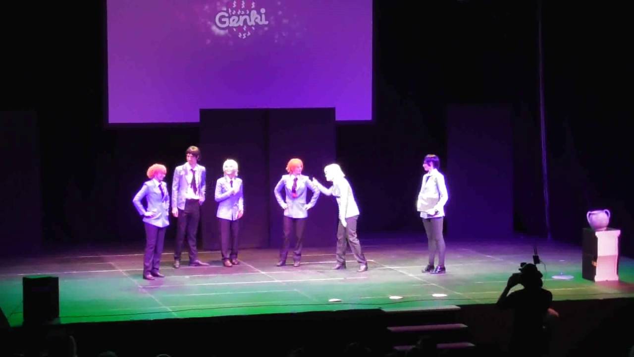 Genki 2016 Cosplay Show Group 1 Ouran High School Host Club
