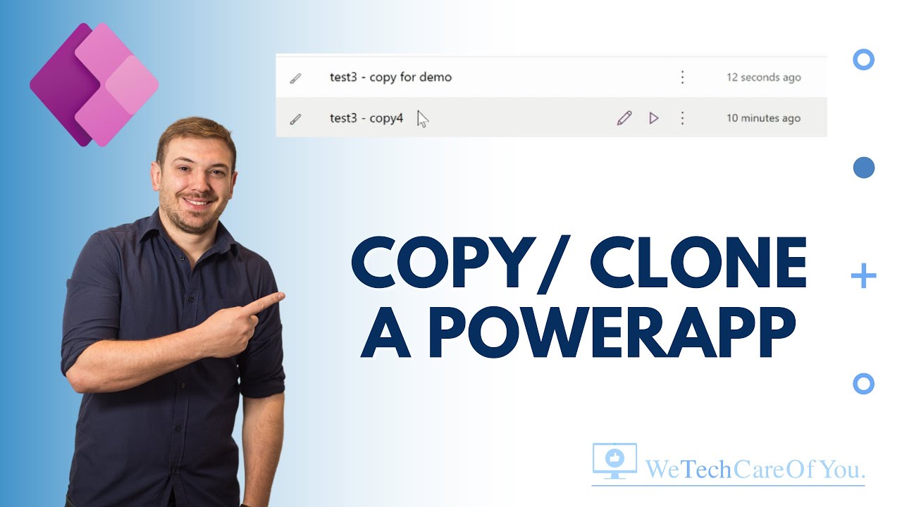 PowerApps &mdash; копирование/клонирование приложения Canvas