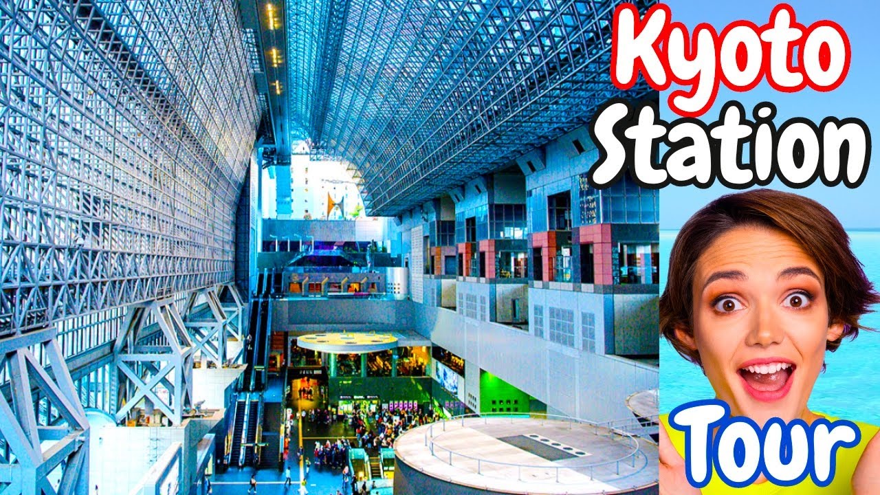 Kyoto Station Walk Tour, Fun Place to Visit in Kyoto Japan