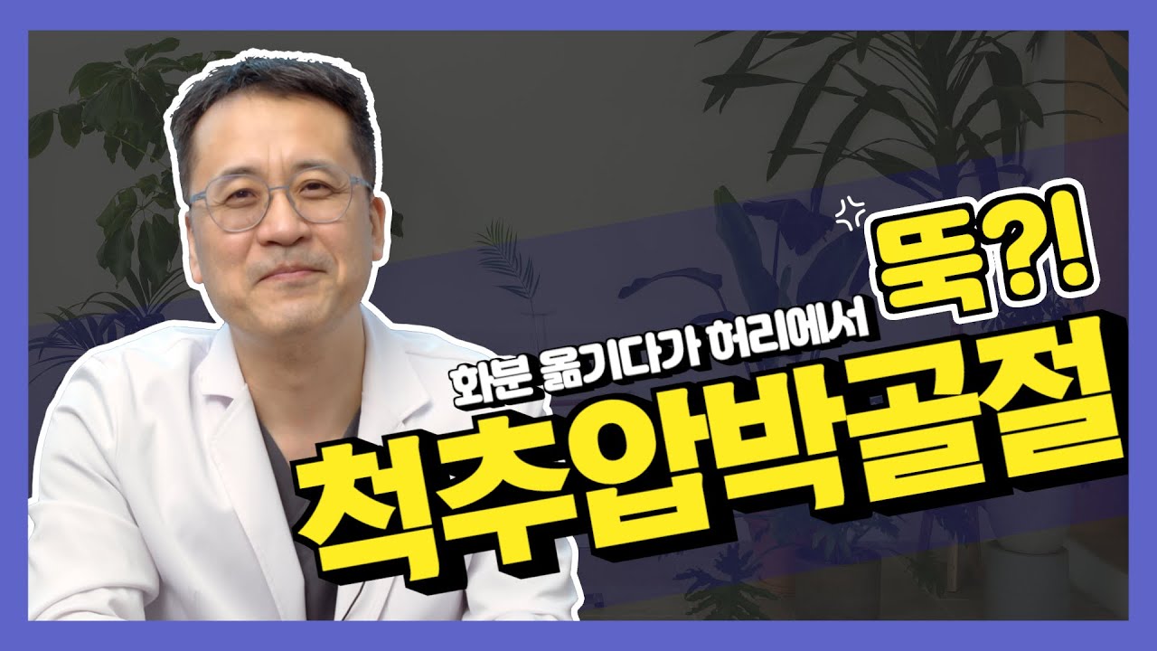 한국인을 괴롭히는 척추압박골절, 증상부터 치료까지