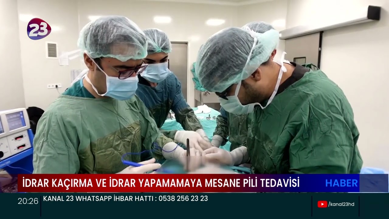 İDRAR KAÇIRMA VE İDRAR YAPAMAMAYA MESANE PİLİ TEDAVİSİ