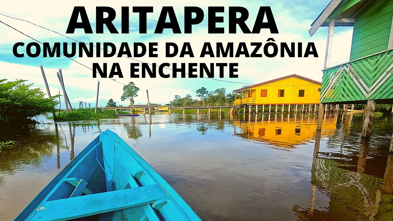 Um dia na comunidade de Vila do Aritapera, no Pará, com ALMOÇO DE FAZER INVEJA