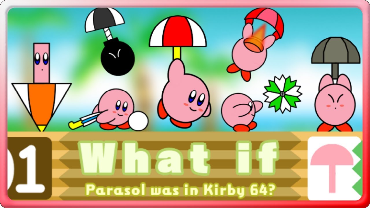 А что, если бы Парасол был в Kirby 64?